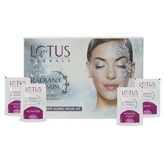 Lotus Herbals Radiant Platinum Facial Kit