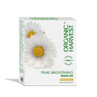 Organic Harvest Pearl Brightening Facial Kit