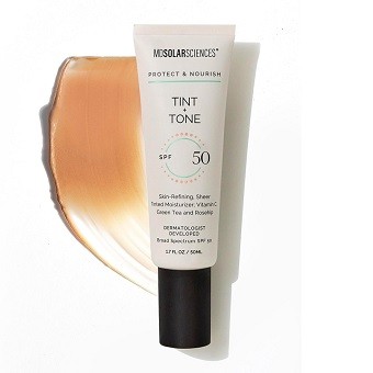 MDSolarSciences s b SPF 50 Tinted Face Sunscreen Moisturizer