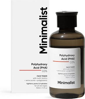 Minimalist 3% PHA Alcohol Free Hydrating Face Toner