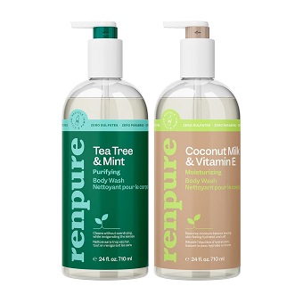 RENPURE LLC Tea Tree Mint Oil Moisturizing Body Wash