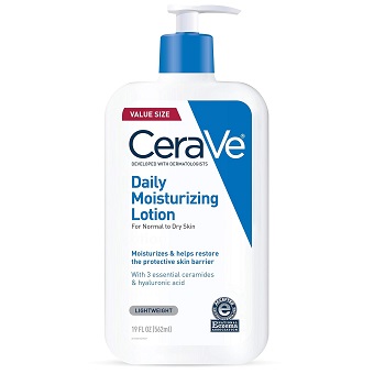 CeraVe Daily Moisturizing Lotion Face Moisturizer with Hyaluronic Acid