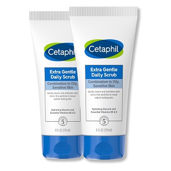 Cetaphil Exfoliating Face Wash, Extra Gentle Daily Face Scrub