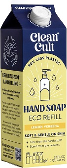 Cleancult Liquid Hand Soap Refill – Lemon Verbena