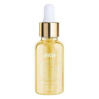 Nykaa Naturals Skin Potion Facial Oil , 24K Gold