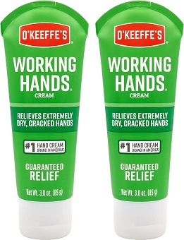 O’Keeffe’s Working Hands Hand Cream; Relieves and Repairs