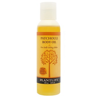 Plantlife Patchouli Body Oil – Moisturizing Natural