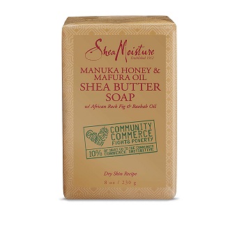 SheaMoisture Shea Butter Soap Manuka Honey And Mafura Oil Bar Soap