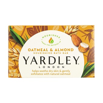 Yardley London Nourishing Bath Soap Bar Oatmeal & Almond